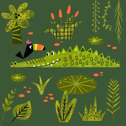 Alligator | Diamond Painting