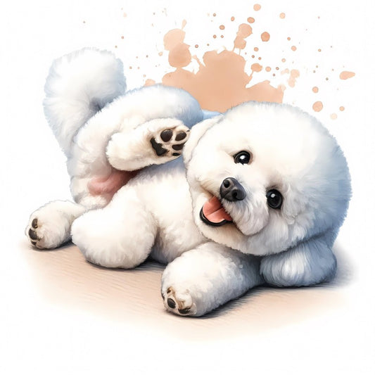 Dog Bichon Frise | Diamond Painting
