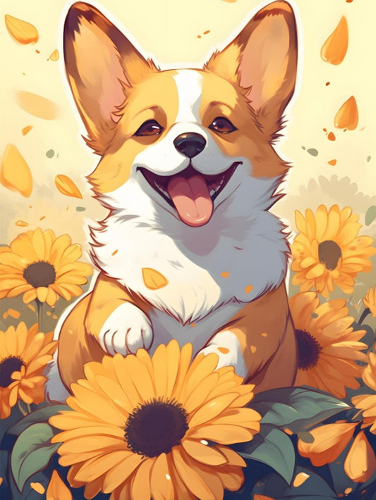 Corgi Dog | Diamond Painting