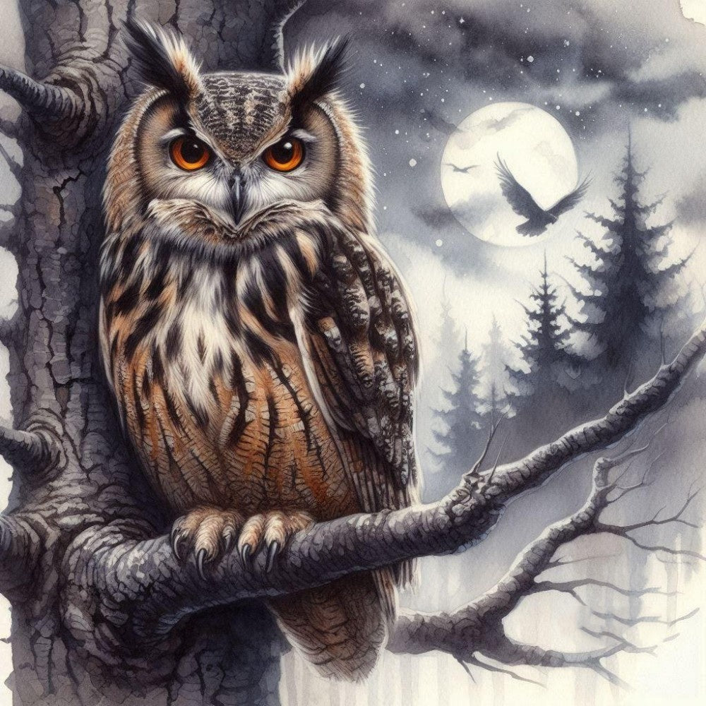 Owl | Diamond Painting