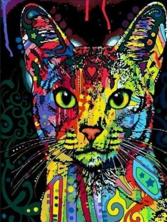 Abyssinian Cat | Diamond Painting