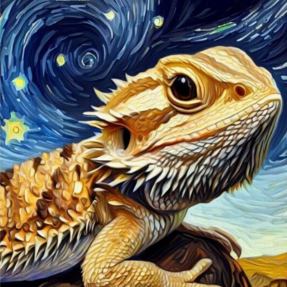 Bearded Dragon | Diamond Painting