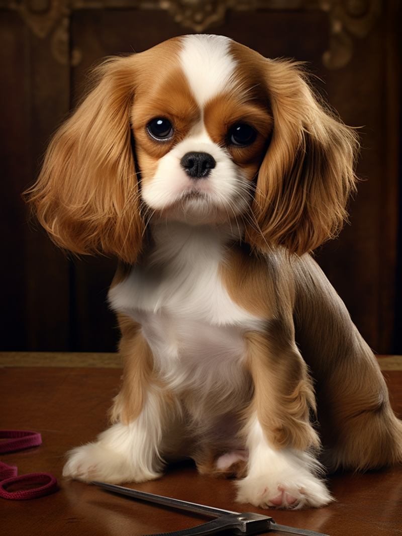 Dog Cavalier King Charles Spaniel | Diamond Painting