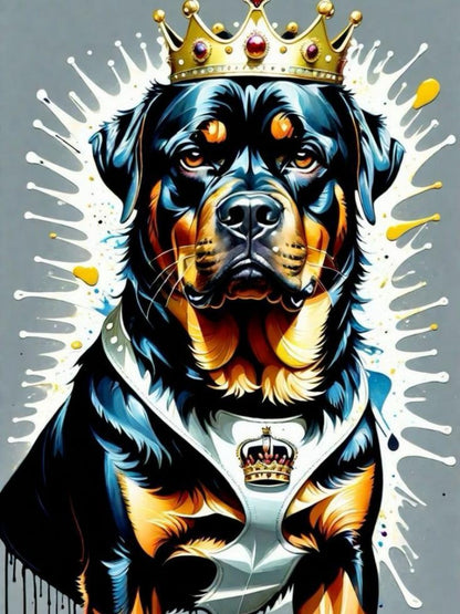 Rottweiler Dog | Diamond Painting