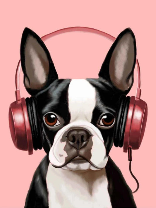 Boston Terrier Dog | Diamond Painting
