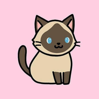 Siamese Cat | Diamond Painting