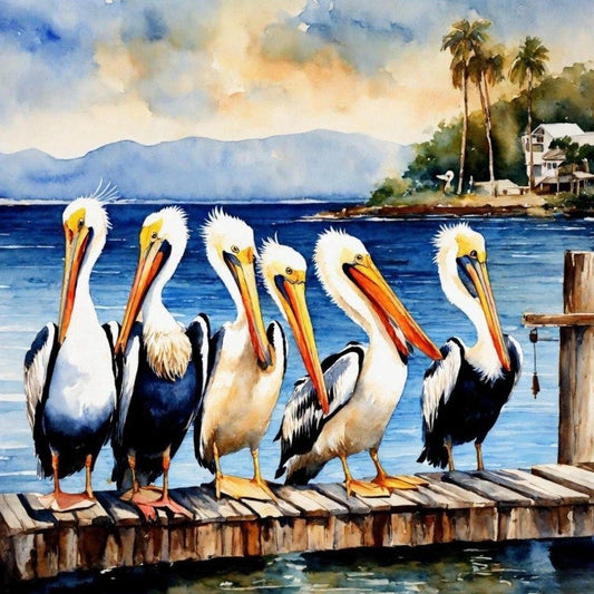 Pelican | Diamond Painting