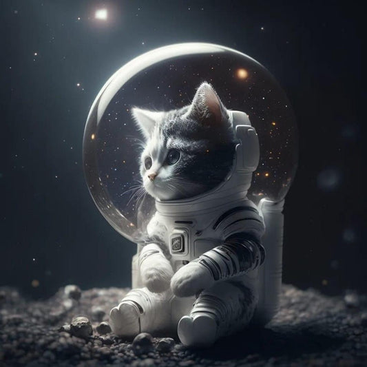 Cats in Space | Diamond Painting