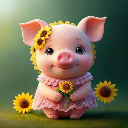 Pig | Diamond Painting