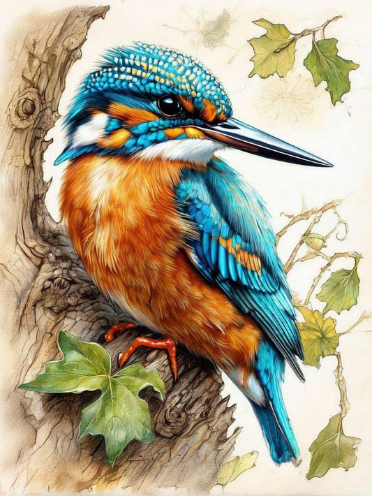 Kingfisher | Diamond Painting