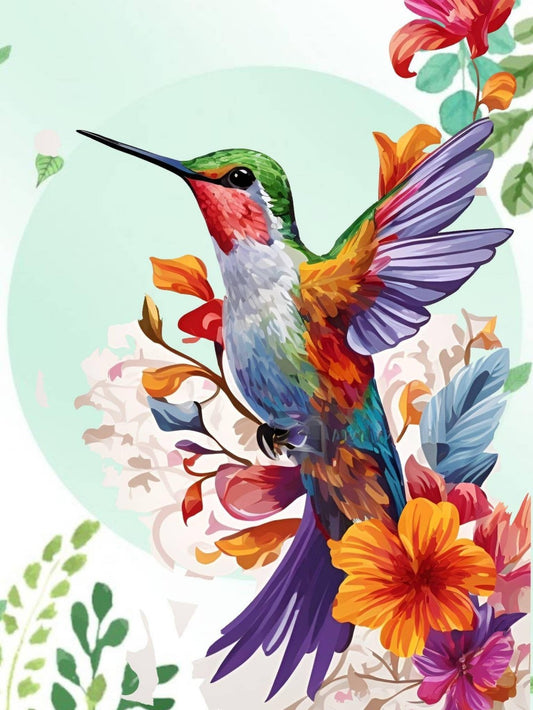 Hummingbird | Diamond Painting