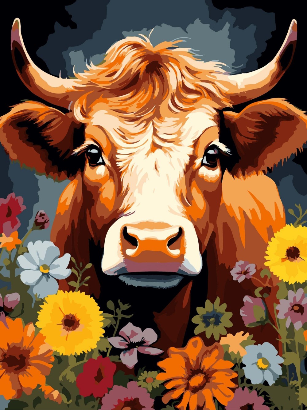 Highland Cow | Diamond Painting