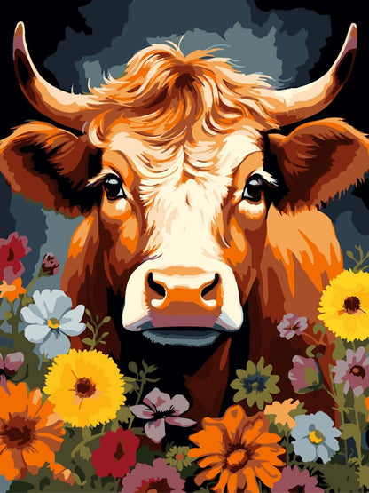 Highland Cow | Diamond Painting