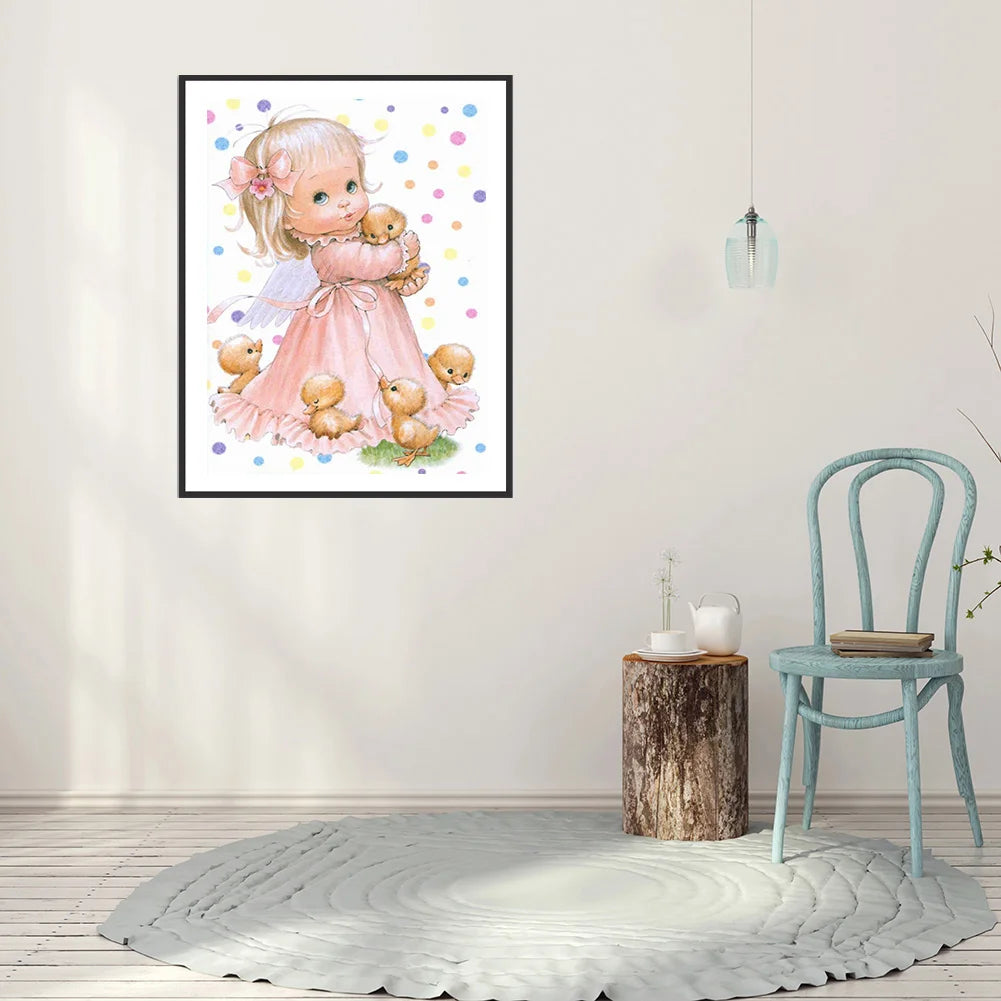 Beautiful Girl | Diamond Painting