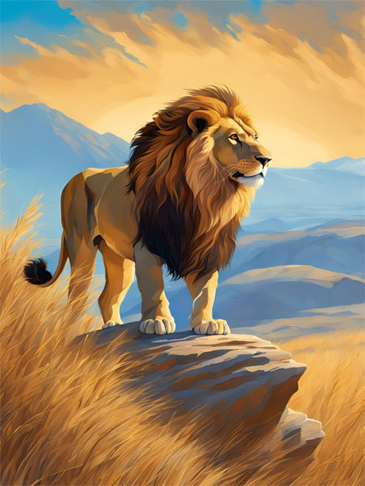Lion | Diamond Painting