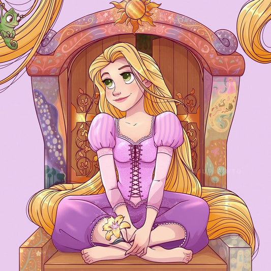 Cute Princess | Diamond Painting