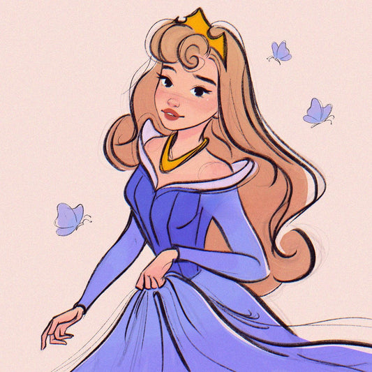 Cute Princess | Diamond Painting