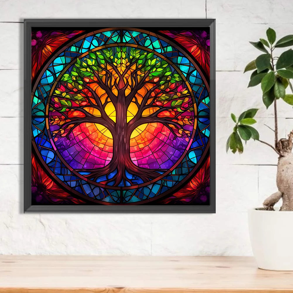 Trees Flower | Diamond Painting