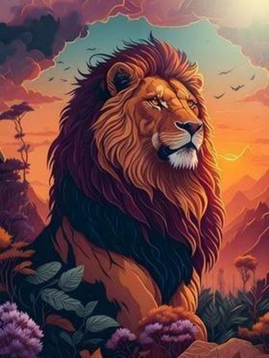 Lion | Diamond Painting