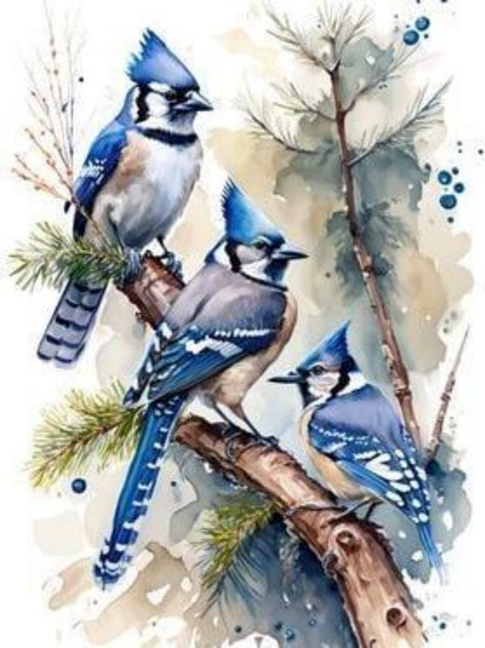 Blue Jay | Diamond Painting