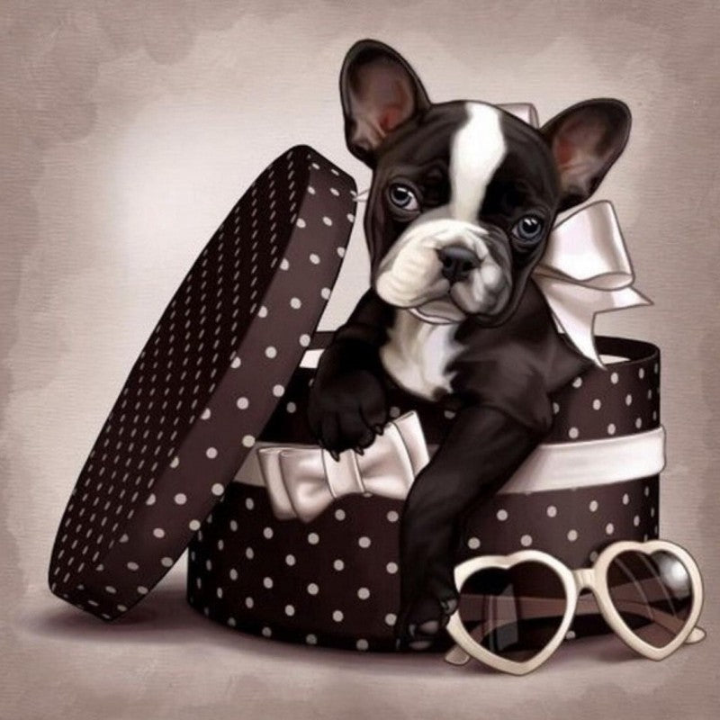 Boston Terrier Dog | Diamond Painting