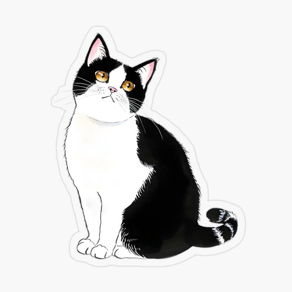 Tuxedo Cat  | Diamond Painting