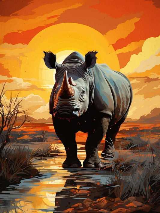 Rhino | Diamond Painting