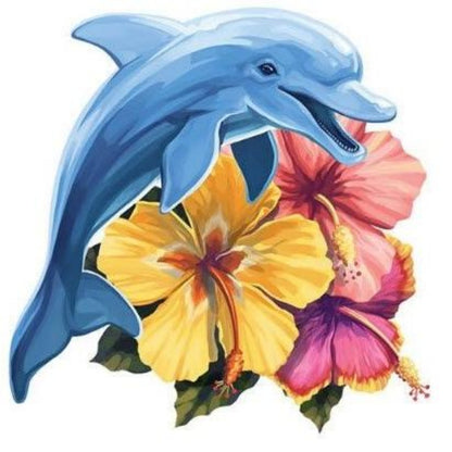 Dolphin | Diamond Painting