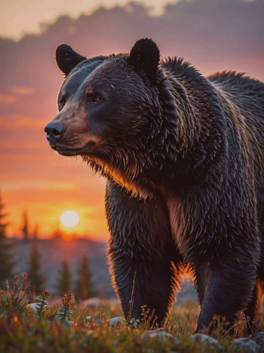 Black Bear | Diamond Painting