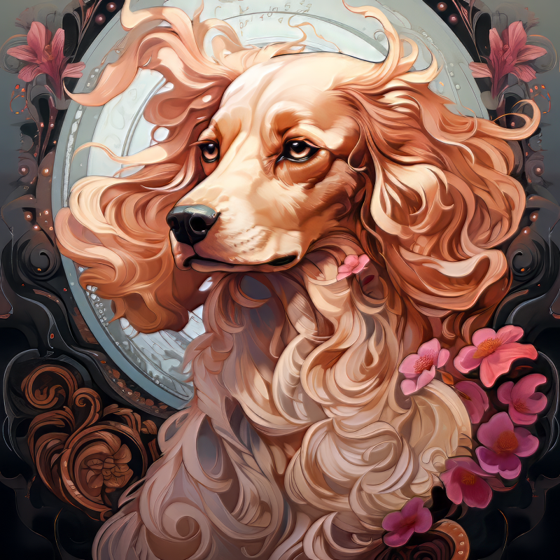Cocker Spaniel Dog | Diamond Painting