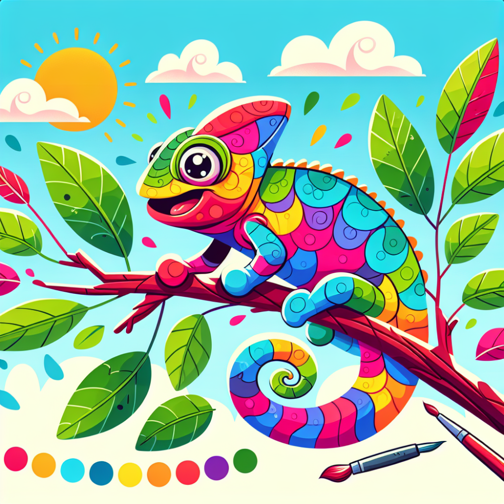 Chameleon | Diamond Painting