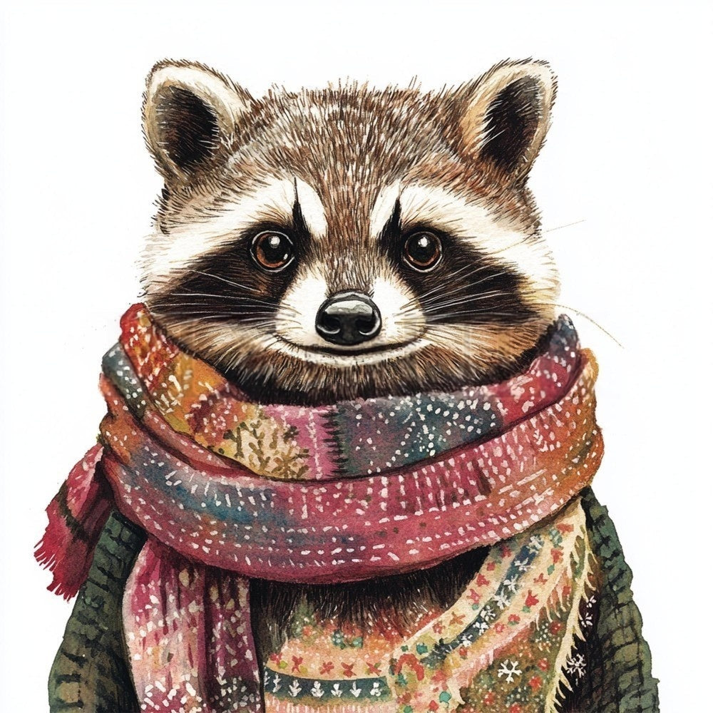 Raccoon | Diamond Painting