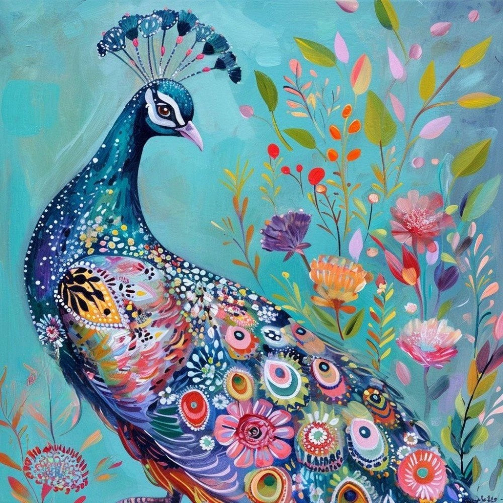 Peacock | Diamond Painting