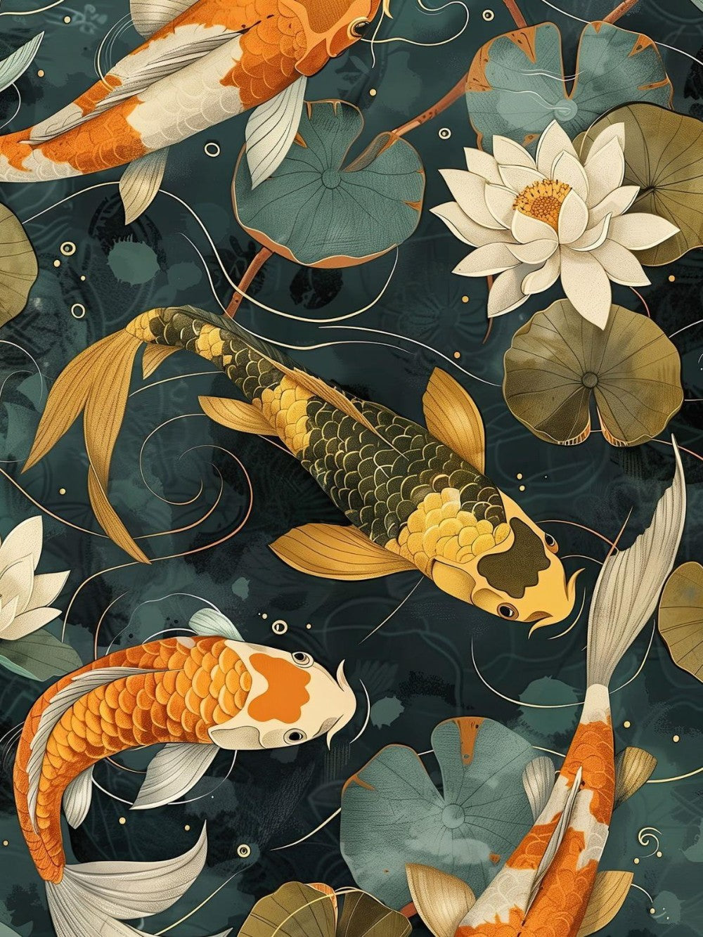 Koi Fish | Diamond Painting