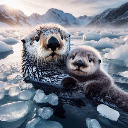 Sea Otter | Diamond Painting