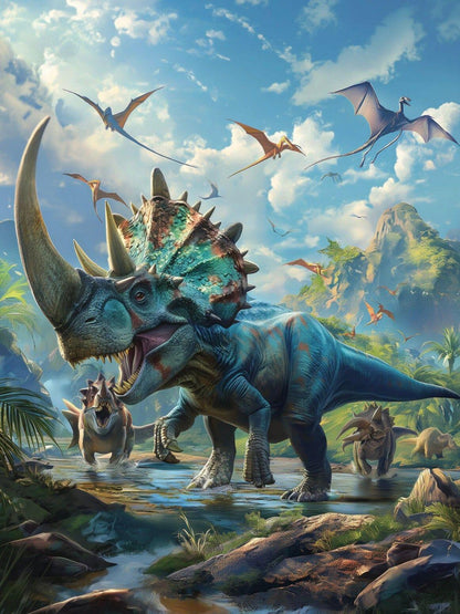 Dinosaur | Diamond Painting