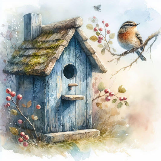 Bird House | Diamond Painting