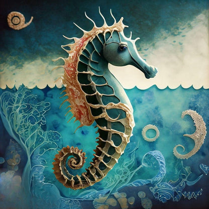 Seahorse | Diamond Painting