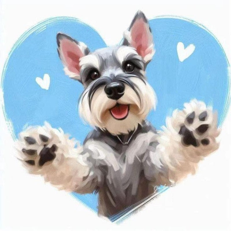 Dog Schnauzer | Diamond Painting