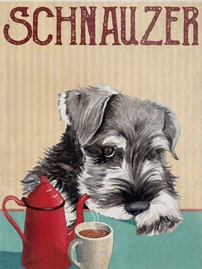 Dog Schnauzer | Diamond Painting