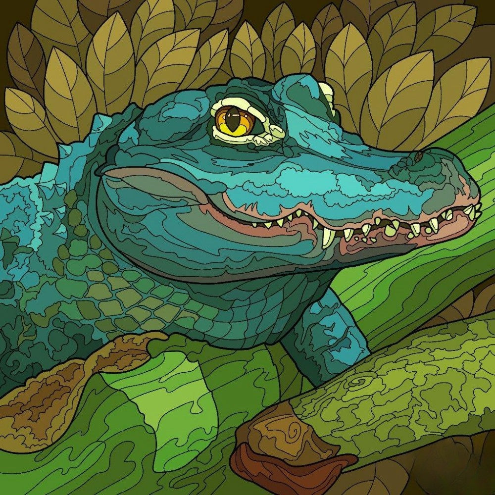Alligator | Diamond Painting