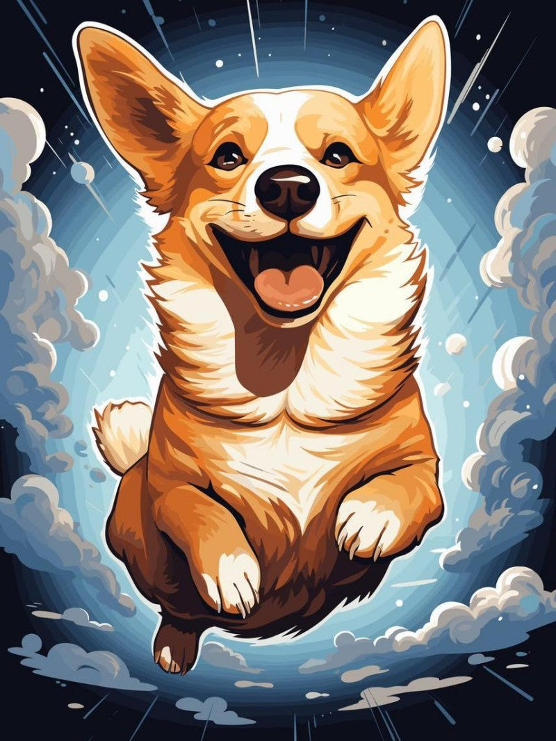 Corgi Dog | Diamond Painting