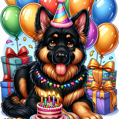 Dog German Shepherd | Diamond Painting