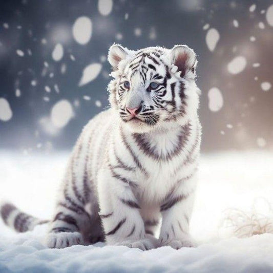 White Tiger | Diamond Painting