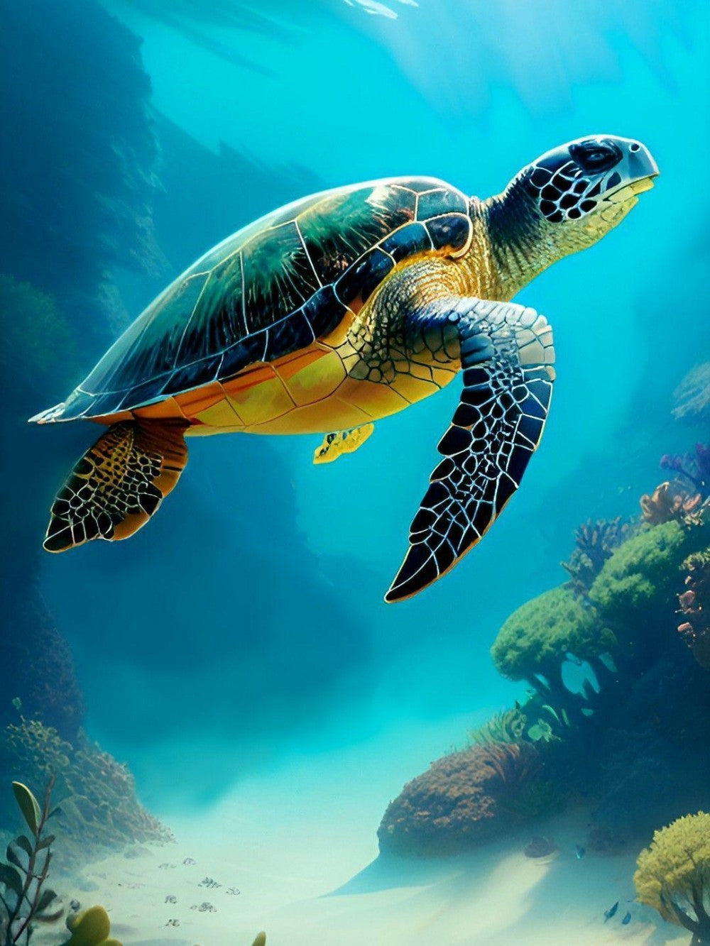 Turtle | Diamond Painting