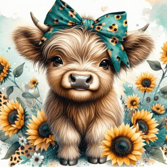 Highland Cow | Diamond Painting