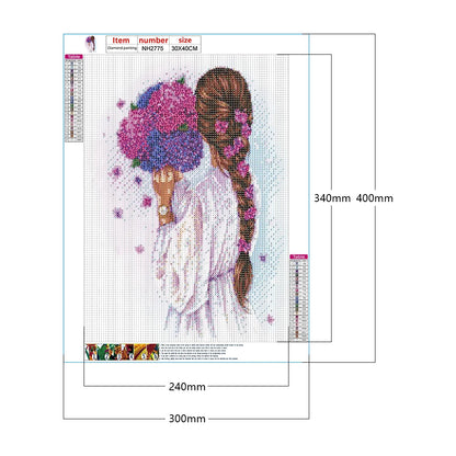 Beautiful Girl | Diamond Painting