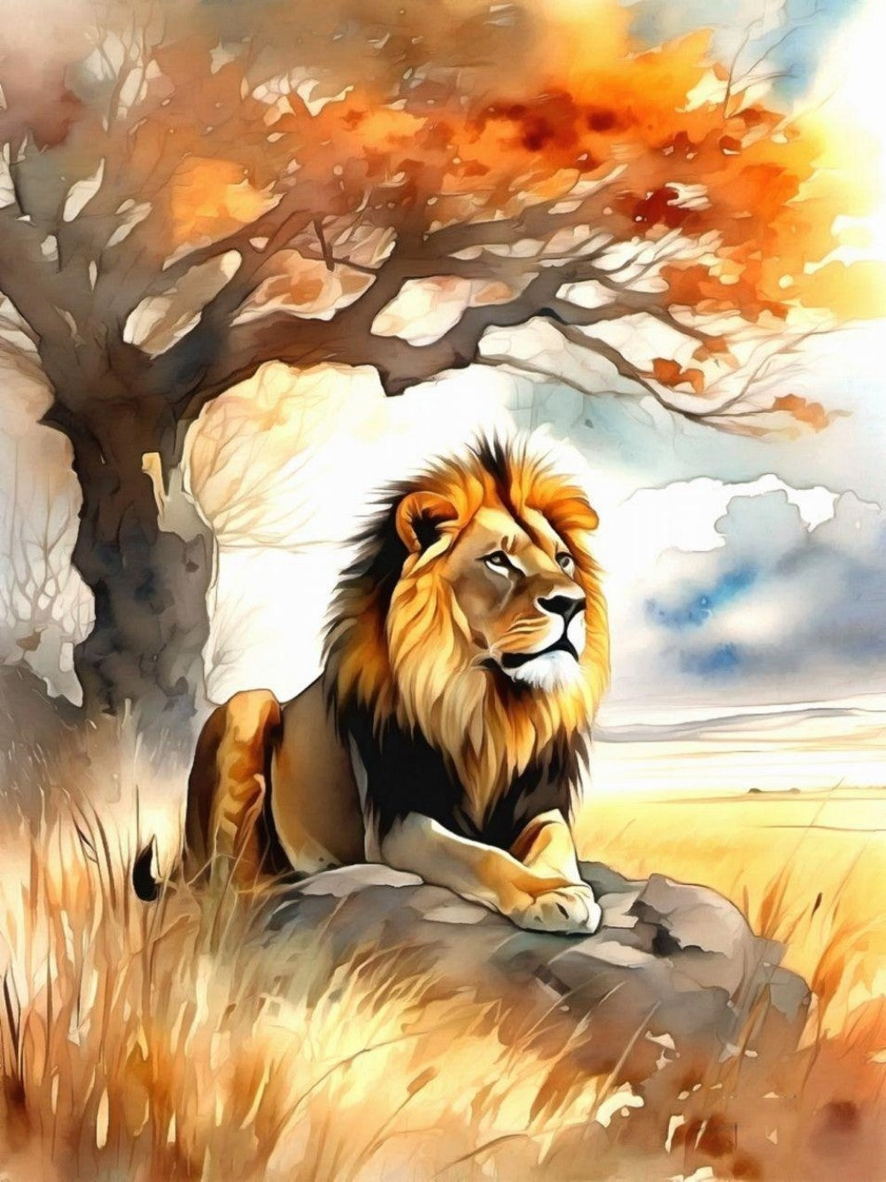 Lion | Diamond Painting
