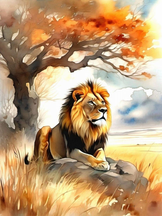 Lion | Diamond Painting