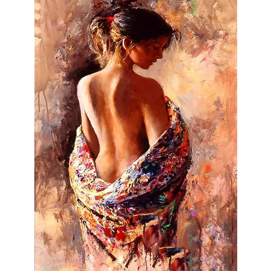 Beautiful Girl | Cross Stitch Embroidery